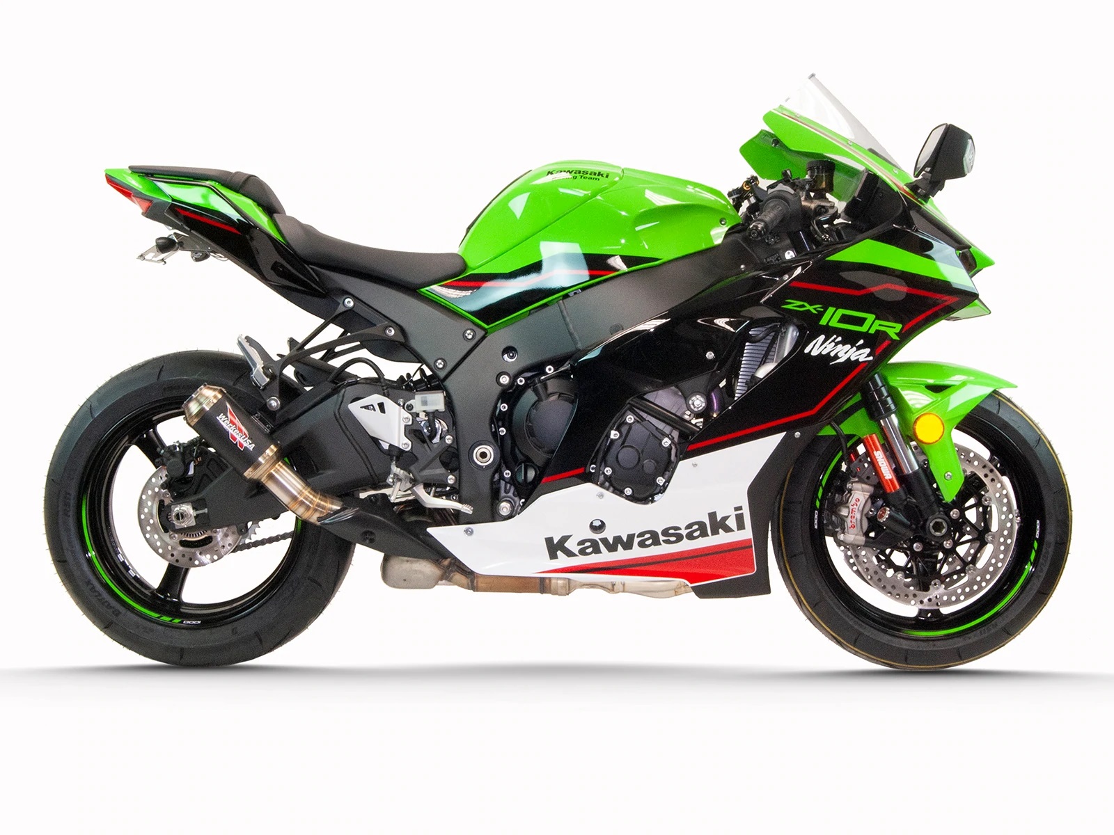 Competition Werkes GP RACE Slip On Exhaust for the Kawasaki